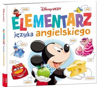 Książeczka edukacyjna Elementarz języka angielskiego Disney Uczy. Ameet (UEA 9301)