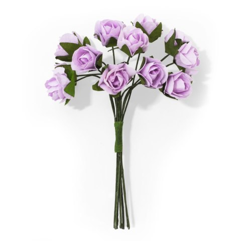 Ozdoba papierowa kwiaty róże różowe Galeria Papieru (252006)