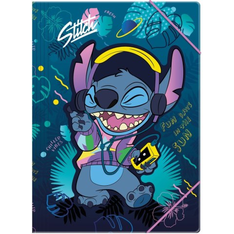 Teczka plastikowa na gumkę Stitch A3 mix Patio (79505PTR)