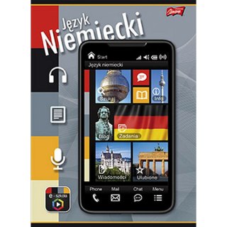 Zeszyt tematyczny A5 NIEMIECKI 60k. krata St.Majewski (5904149003135)