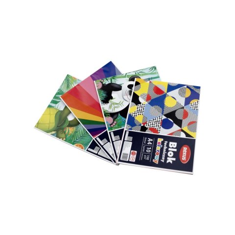 Blok techniczny kolorowy A4 kolorowy 10k Beniamin (4430)