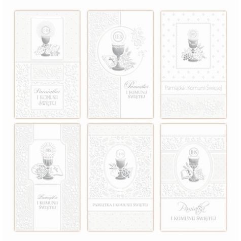 Kartka składana DL komunia Merigraf (5902221806902)