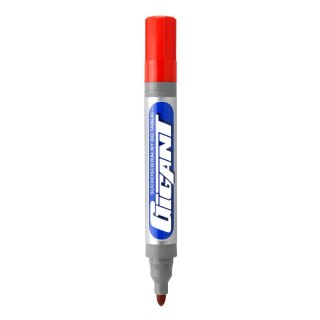 Marker suchościeralny GIGANT wkład czerwony 1,5-2,5mm okrągła końcówka Kamet (K-1102)