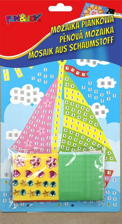 Mozaika standard ŻAGLÓWKA Fun&Joy (FJBEVA810)