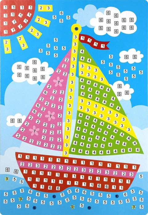 Mozaika standard ŻAGLÓWKA Fun&Joy (FJBEVA810)