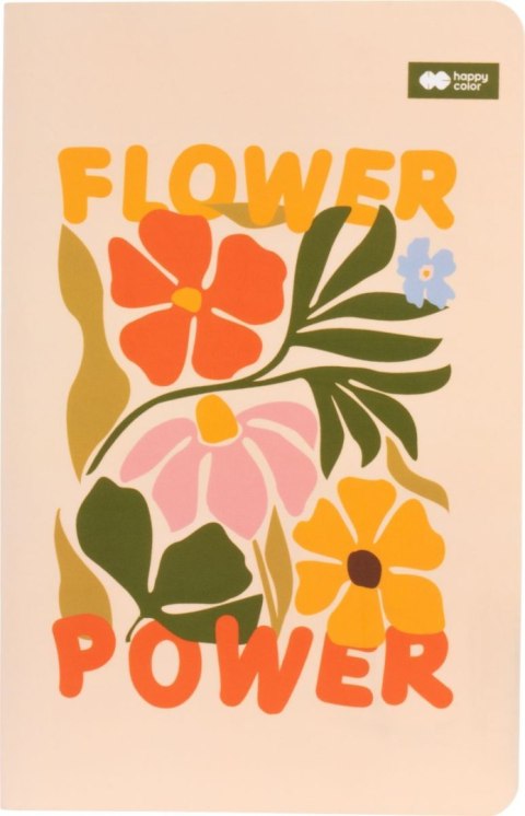 Notes (notatnik) B6 BLOOM-Boho 32k. linia Happy Color (HA 4715 1811-BB32L)