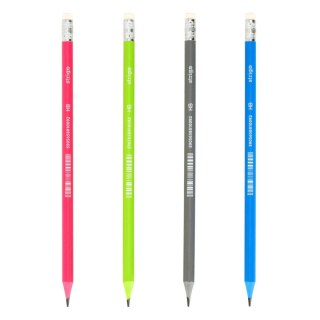 Ołówek plstikowe HB z gumką HB Strigo (SSC383)