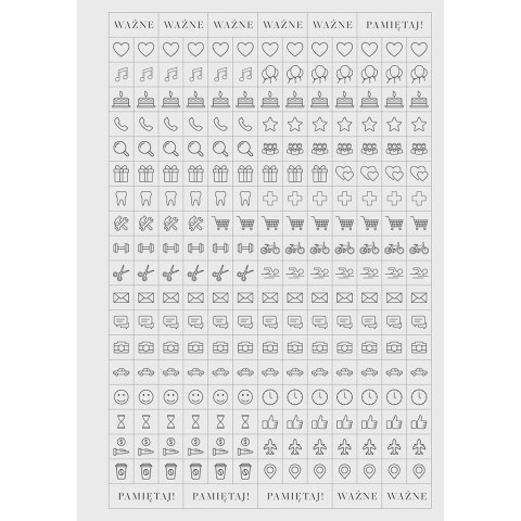 Organizer A5 BUJ O Black 240k mix Interdruk (A5)