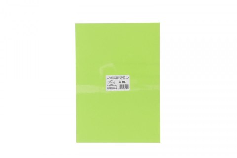 Papier kolorowy A4 limonka zielony 50k. 160g Protos