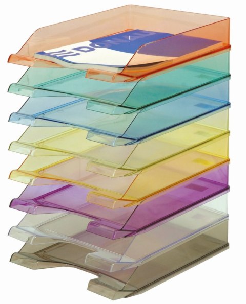 Szuflada na dokumenty czerwony polistyren PS [mm:] 254x60x 346 Donau (7470001PL-04)