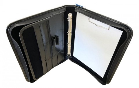 Teczka konferencyjna A4 czarny ekoskóra Majewski Ryszard (TKOK)