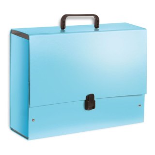 Teczka z szerokim grzbietem na zatrzask JUMBO A4 pomarańczowy Penmate (TT6854)