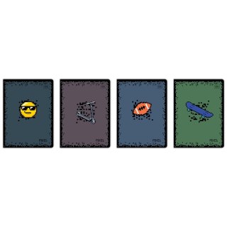 Zeszyt A5 PIXEL 16k. 70g krata Interdruk (ZE16KFK)