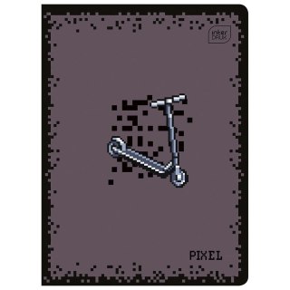 Zeszyt A5 PIXEL 16k. 70g krata Interdruk (ZE16KFK)
