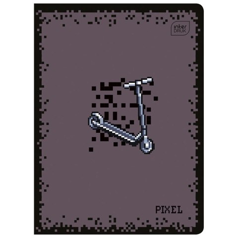Zeszyt A5 PIXEL 16k. 70g krata Interdruk (ZE16KFK)