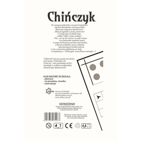 Gra planszowa Chińczyk chińczyk Abino