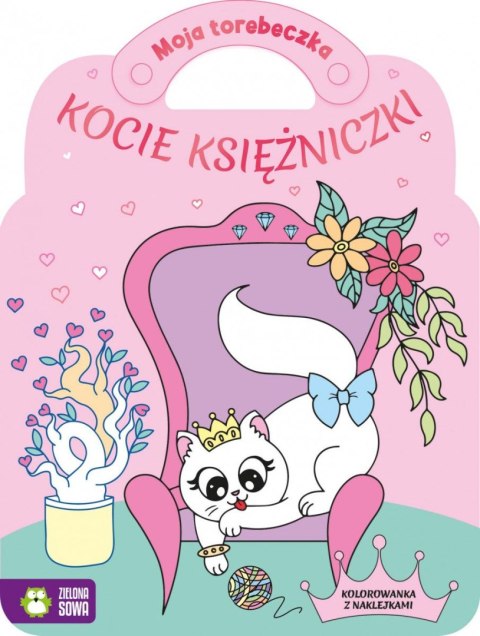 Książeczka edukacyjna Moja torebeczka. Kocie księżniczki Zielona Sowa