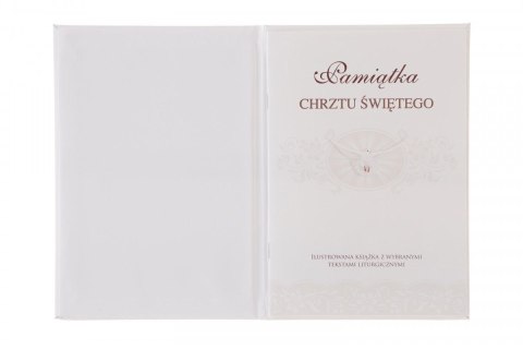 Książeczka pamiątkowa z komunii Chrzest Merigraf (9788365430342)