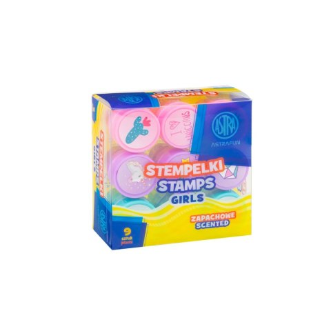 Pieczątka Girls okrągła Astra Fun (334025015)