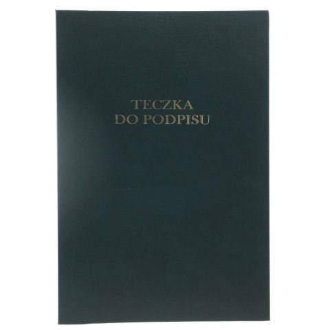 Teczka do podpisu A4 zielony 20k. Barbara (1822225)