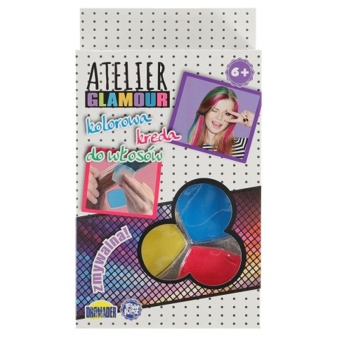 Zestaw kosmetyków Atelier Glamour kreda do włosów Dromader (130-00863)