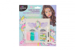 Farba do malowania twarzy Unicorn Kidea (FDTDKUKA)