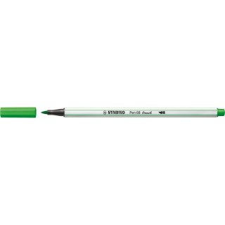Flamaster Pen 68 brush zieleń liściowa 1 kol. Stabilo (568/43)