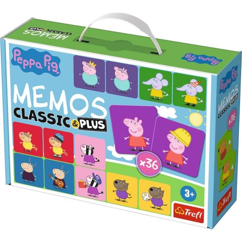 Gra pamięciowa Peppa Memos & Plus Trefl (02270)