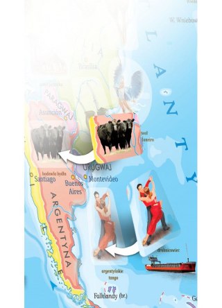 Książeczka edukacyjna Mapy z naklejkami. Dookoła świata Demart