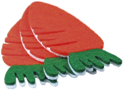 Ozdoba filcowa Craft-Fun Series marchewki Titanum (21HY1012)