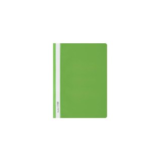 Skoroszyt A4 twardy zielony jasny PVC PCW Biurfol (SH-00-12)
