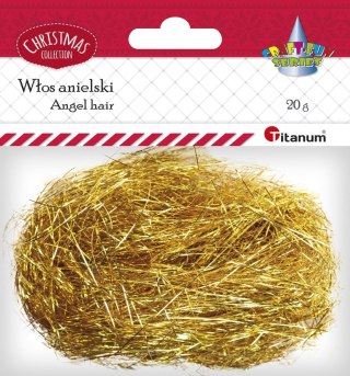 Włosy anielskie Craft-Fun Series włos anielski złoty Titanum (18042)