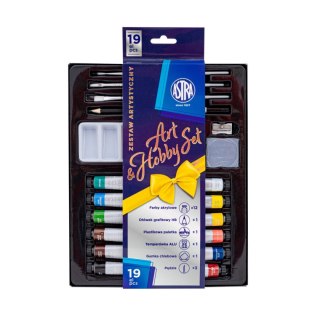 Zestaw szkolny artystyczny 19 el. Arthobby (602124002)