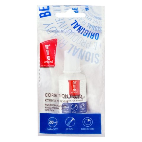 Korektor w płynie (z pędzelkiem) Z PĘDZELKIEM MK016-001 Memobe