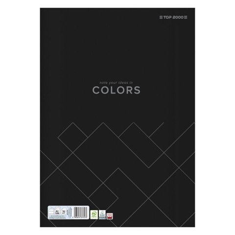 Papier kancelaryjny A3 colors czarny linia TOP-2000 (400169247)