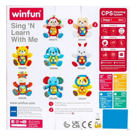 Pluszak interaktywny Kotek miauczek Smily Play (000685)