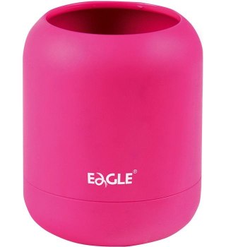 Przybornik na biurko TYP691 Ha! różowy plastik Eagle (120-1931)