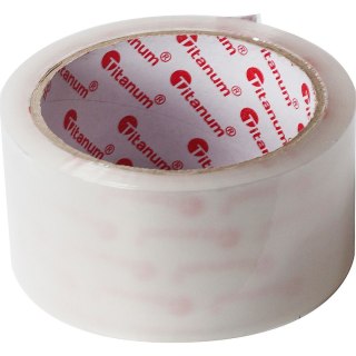 Taśma pakowa 48x66 [mm x m] przezroczysta Titanum