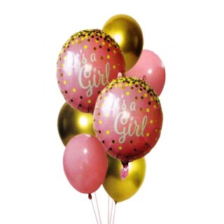 Balon foliowy zestaw balonów Boy 7szt. Antella (BCS-617)