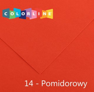 Brystol Colorline 14 pomidorowy 150g 10k [mm:] 500x650 Canson (200041390)