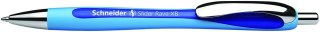 Długopis olejowy Slider Rave wkład niebieski XBmm Schneider (SR132503)