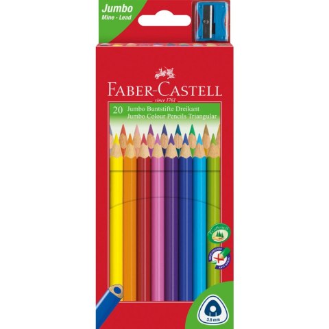 Kredki ołówkowe 20 kol. Faber Castell