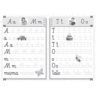 Książka dla dzieci Kaligrafia - ładnie piszę litery i wyrazy