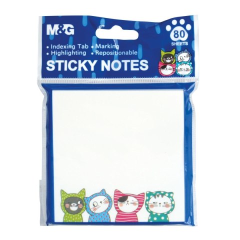 Notes samoprzylepny (karteczki) 80k [mm:] 76x76 M&G (HA LZ 4228-12)