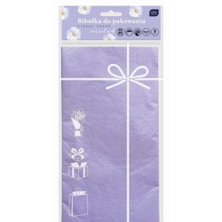 Papier pakowy Bibułka 50x70cm 5902277361998 [mm:] 500x700 Interdruk (fioletowa)