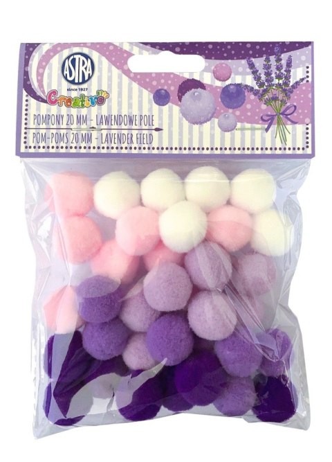 Pompony lawendowe pole lawendowy Creatinio (335121022)