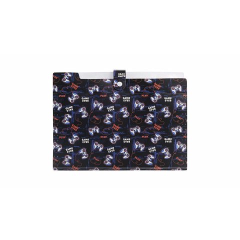 Teczka z przegródkami GAMEPAD A4 kolor: mix 5 przegródek Biurfol (THN-A4-33)