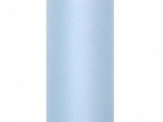 Tiul gładki 3x9 [mm x m] błękitny Partydeco (TIU30-011)