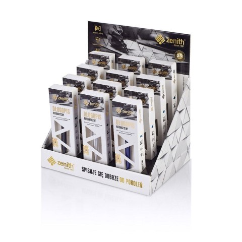 Długopis Zenith 4 60 etui wkład niebieski 0,7mm Zenith (4601200)