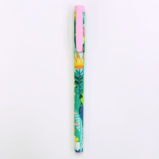 Długopis olejowy Fashion A25 LIŚCIE wkład niebieski 0,7mm Vinson